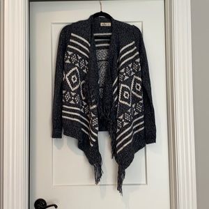 Hollister Grey cardigan Sweater (L)
